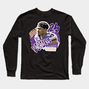 Camryn Bynum Football Tapestry Long Sleeve T-Shirt